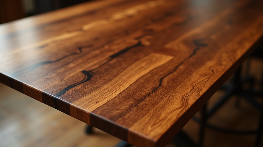 stunning walnut table finishes