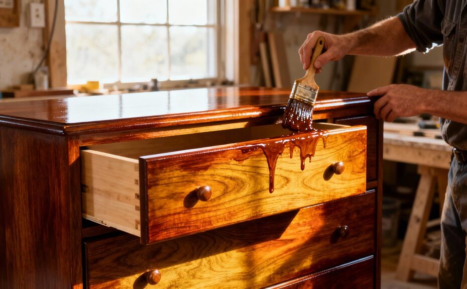 gel stain on laminate
