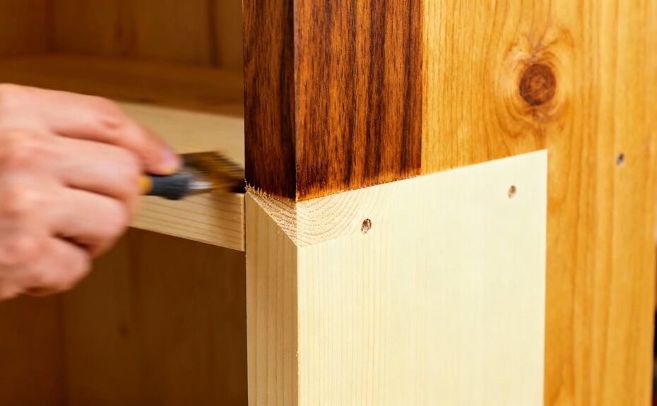 poplar staining quality varies
