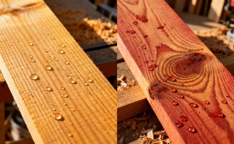 wood comparison douglas fir vs cedar